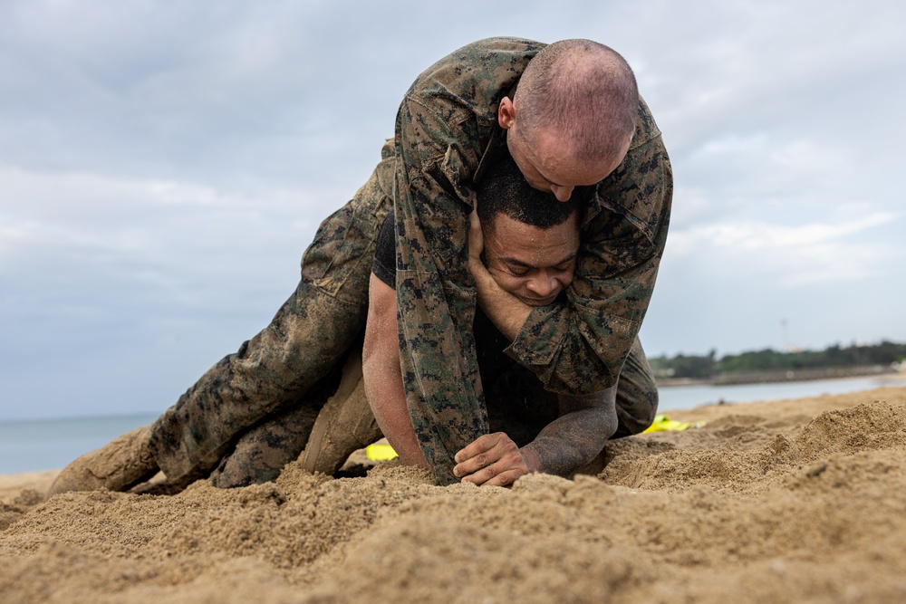 4th Marine Regiment Lance Corporal Seminar 3-25 | MCMAP Physical Training