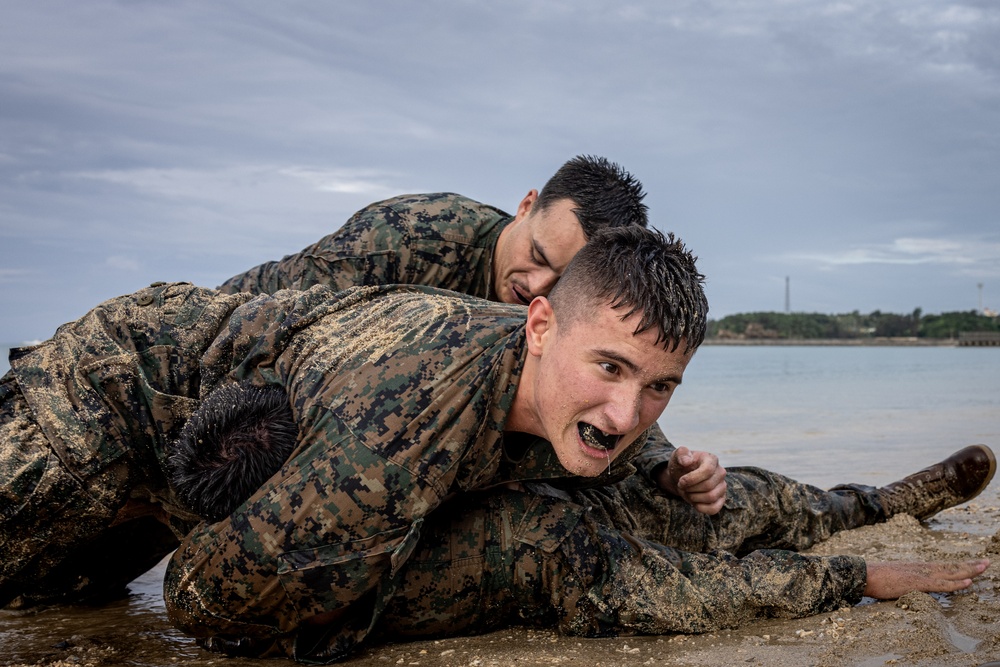 4th Marine Regiment Lance Corporal Seminar 3-25 | MCMAP Physical Training