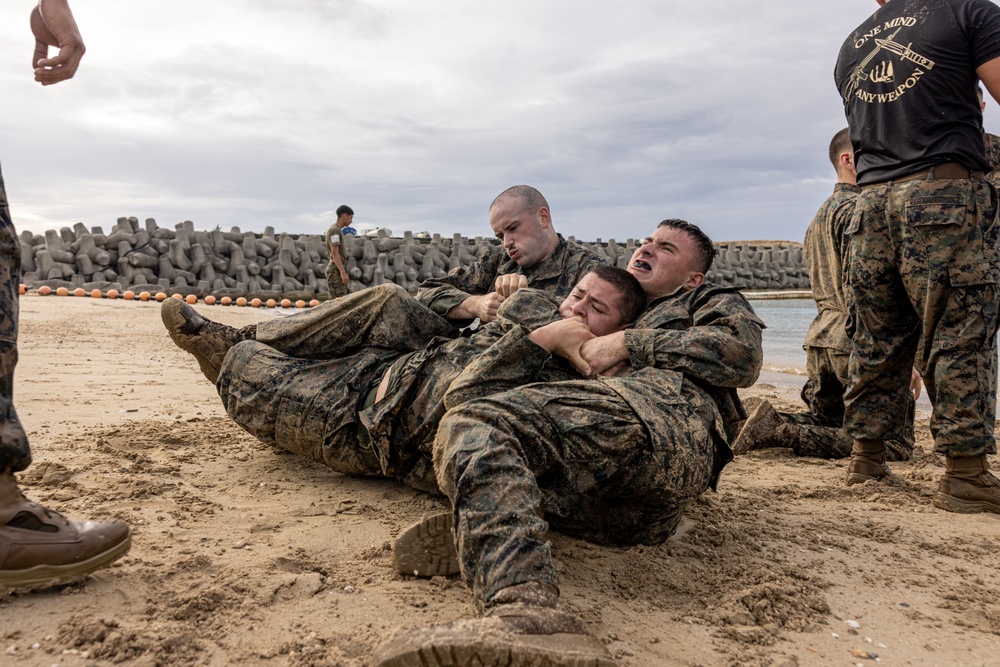 4th Marine Regiment Lance Corporal Seminar 3-25 | MCMAP Physical Training