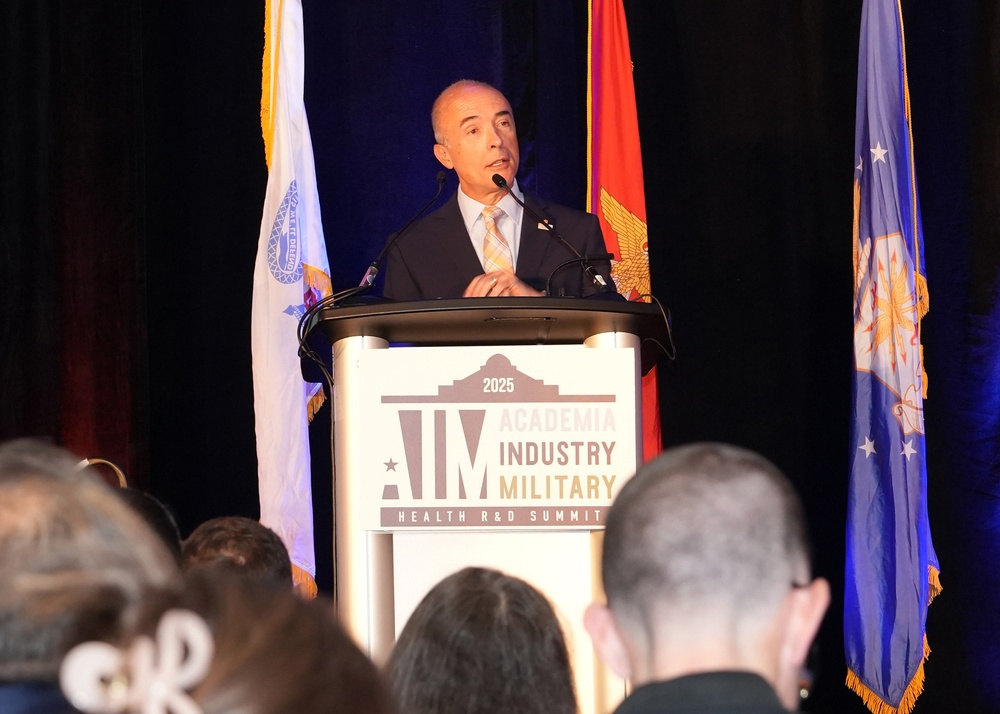 Former Surgeon General of the Air Force and Space Force speaks at Annual AIM Health R&amp;D Summit