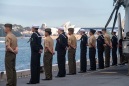 USS America (LHA 6) Arrives in Sydney, Australia