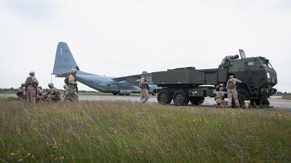 2/14 Marines Conduct HIRAIN in Latvia during BALTOPS 25
