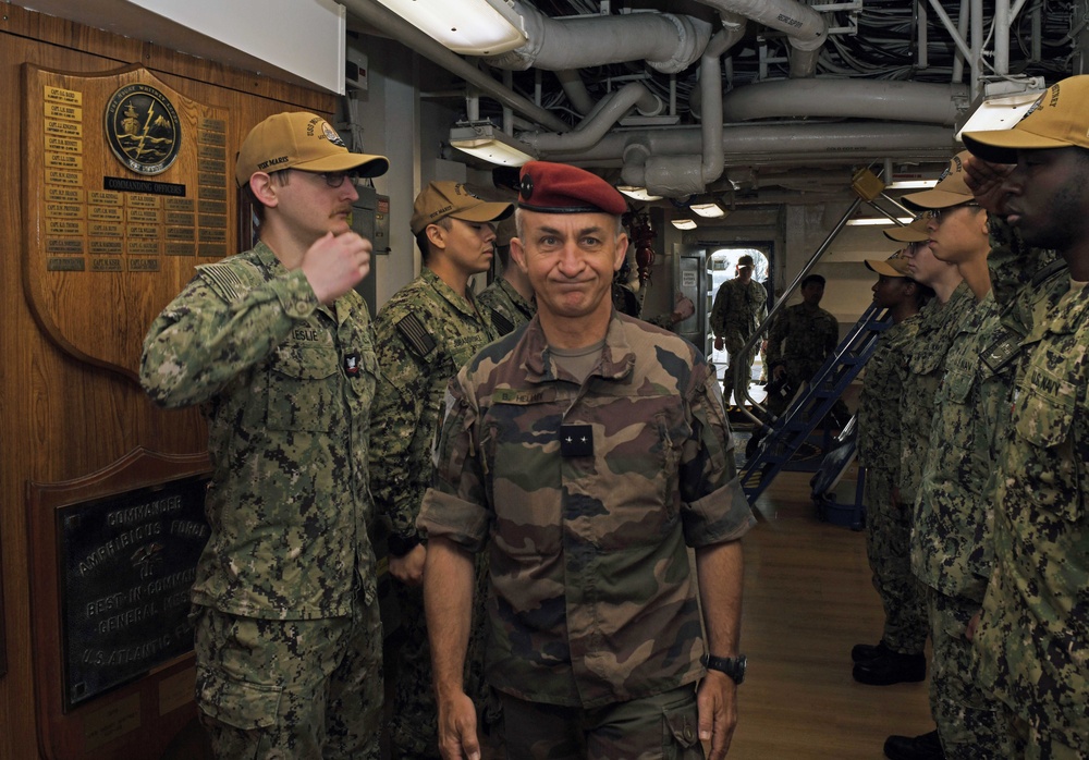 USS Mount Whitney Host BALTOPS DV Day