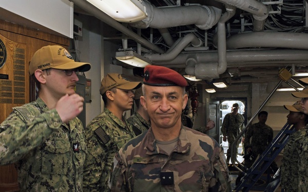 USS Mount Whitney Host BALTOPS DV Day