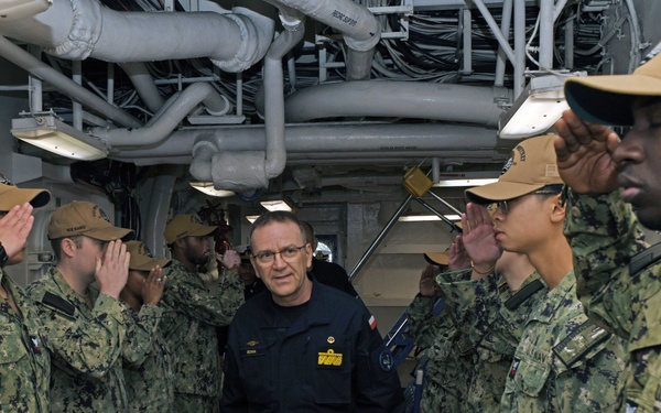 USS Mount Whitney Host BALTOPS DV Day