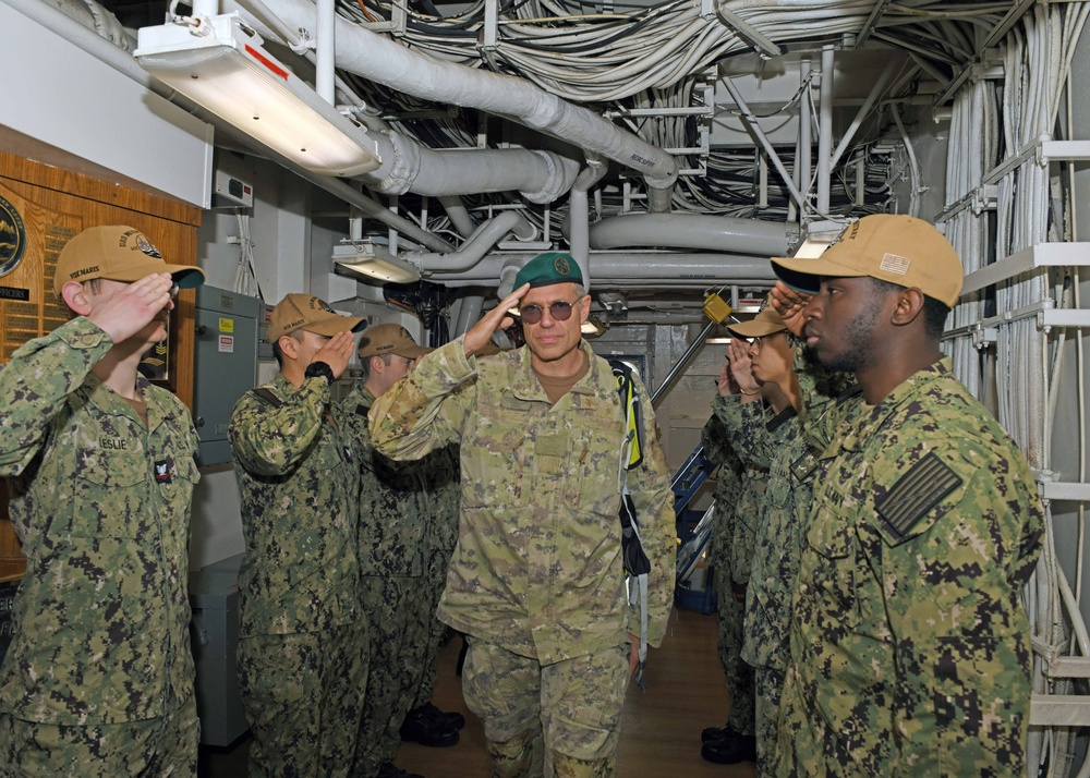 USS Mount Whitney Host BALTOPS DV Day