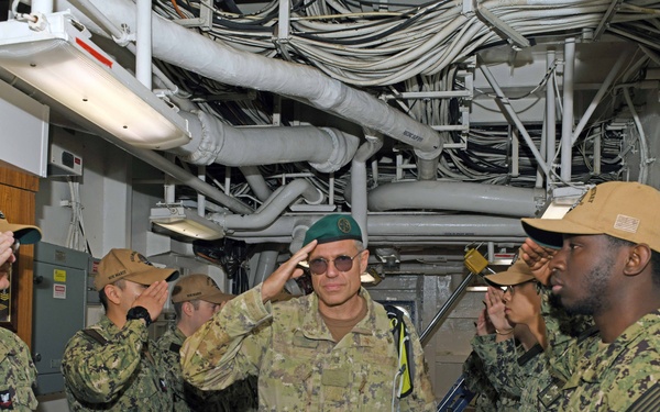 USS Mount Whitney Host BALTOPS DV Day