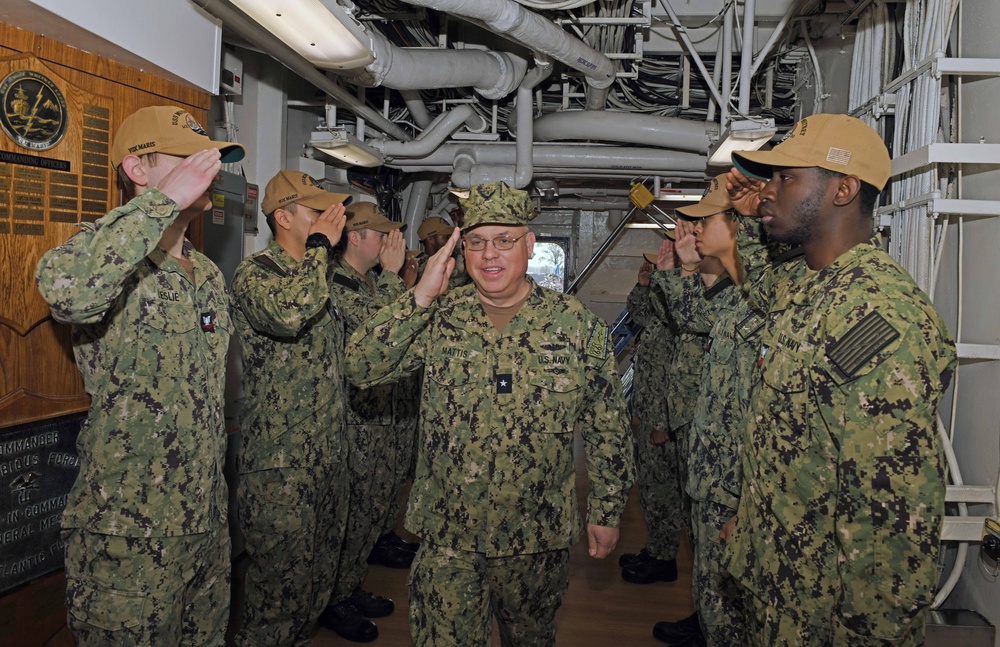 USS Mount Whitney Host BALTOPS DV Day