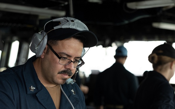 Curtis Wilbur Conduct Strait Transit