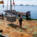 25-3VN Secures Equipment Onto Barge