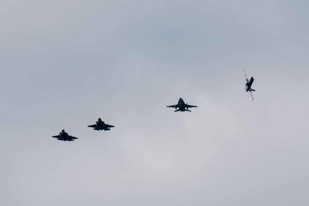 Atlantic Trident 25: 48th FW F-35s visit Rovaniemi AB for the first time