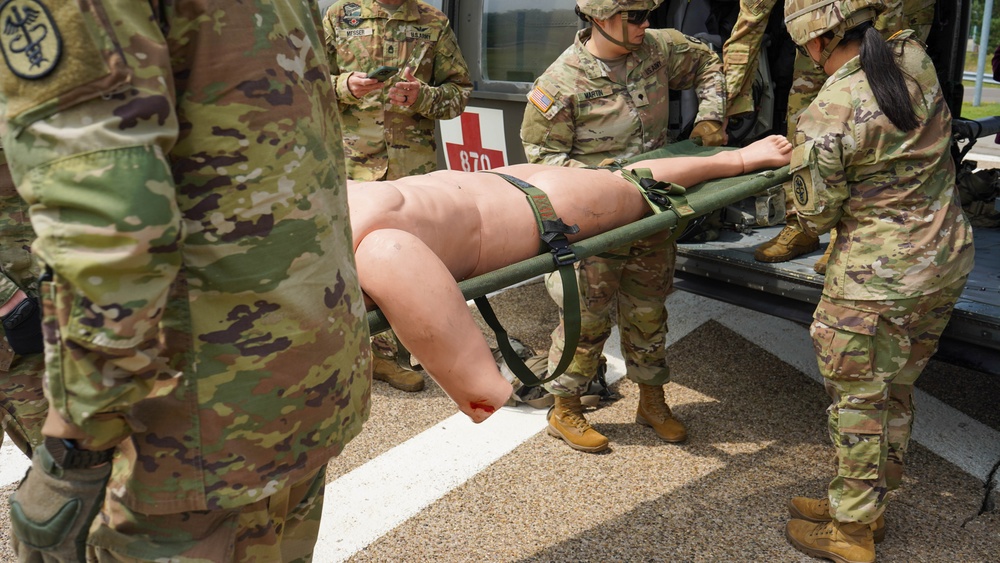 Landstuhl Regional Medical Care Black Hawk Training