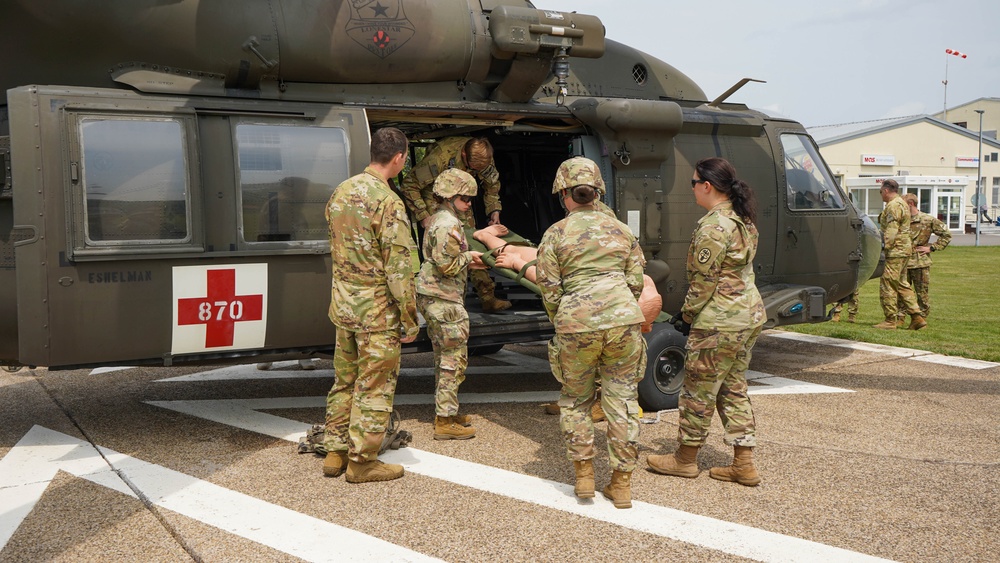 Landstuhl Regional Medical Care Black Hawk Training