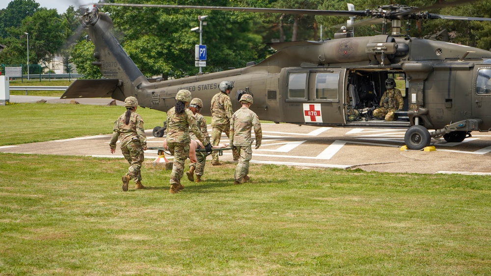 Landstuhl Regional Medical Care Black Hawk Training