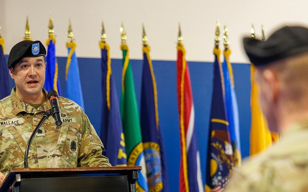 Wallace assumes command at ANMC