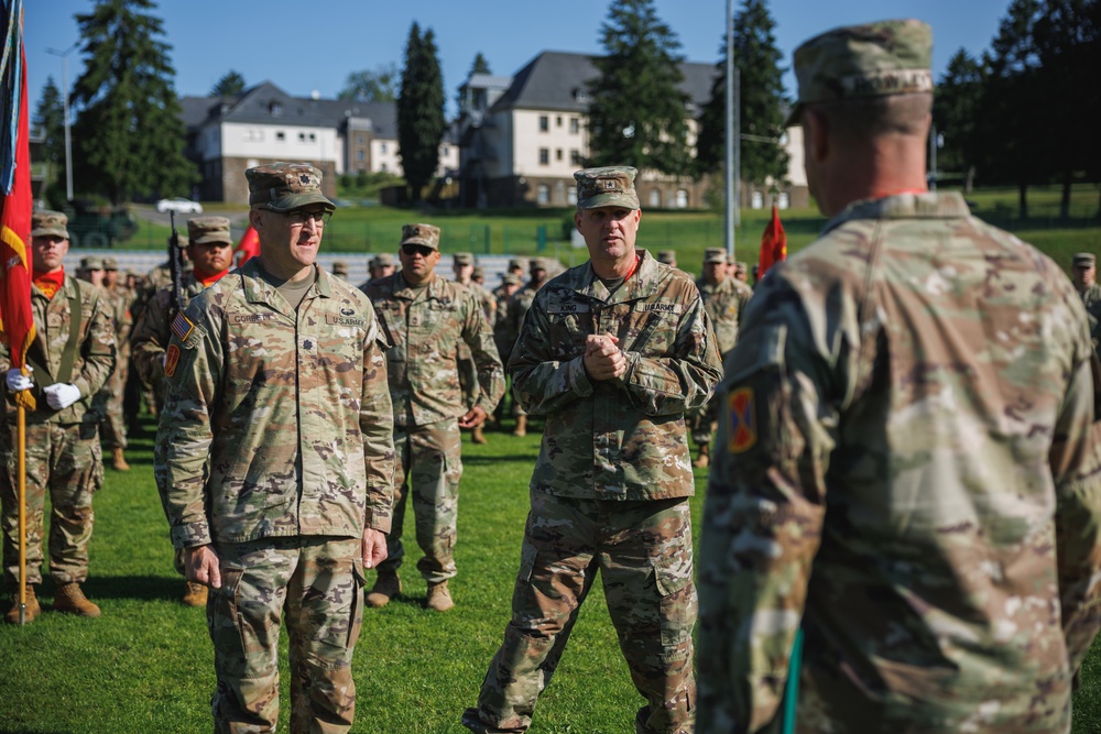No Fear conducts change of command ceremony