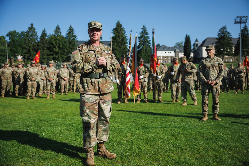 No Fear conducts change of command ceremony