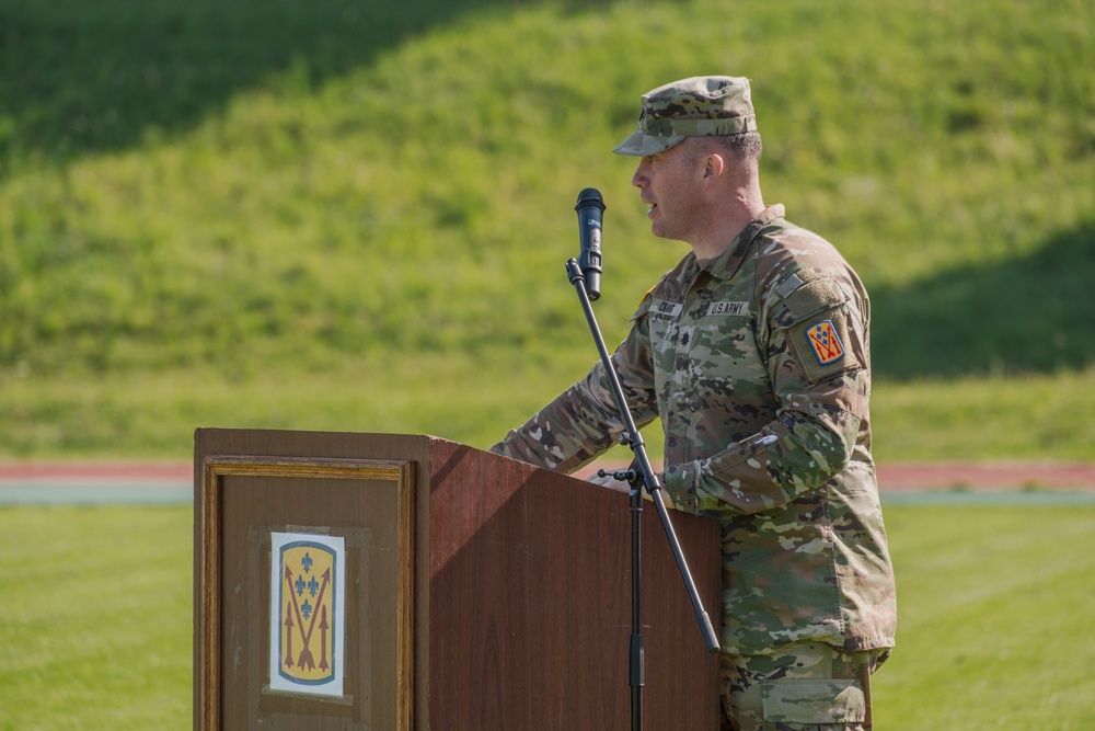 No Fear conducts change of command ceremony