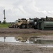Soldiers take cover after indirect fire at JRTC