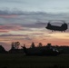 Helicopters conduct evening refueling exercise at JRTC