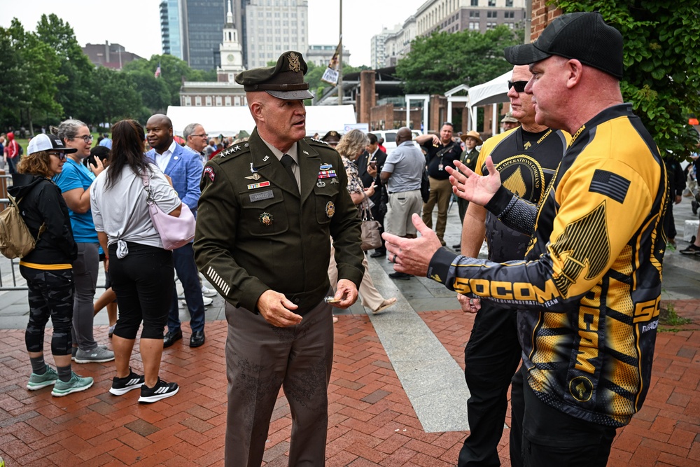 SOCOM celebrates Army 250th Birthday in Philadelphia