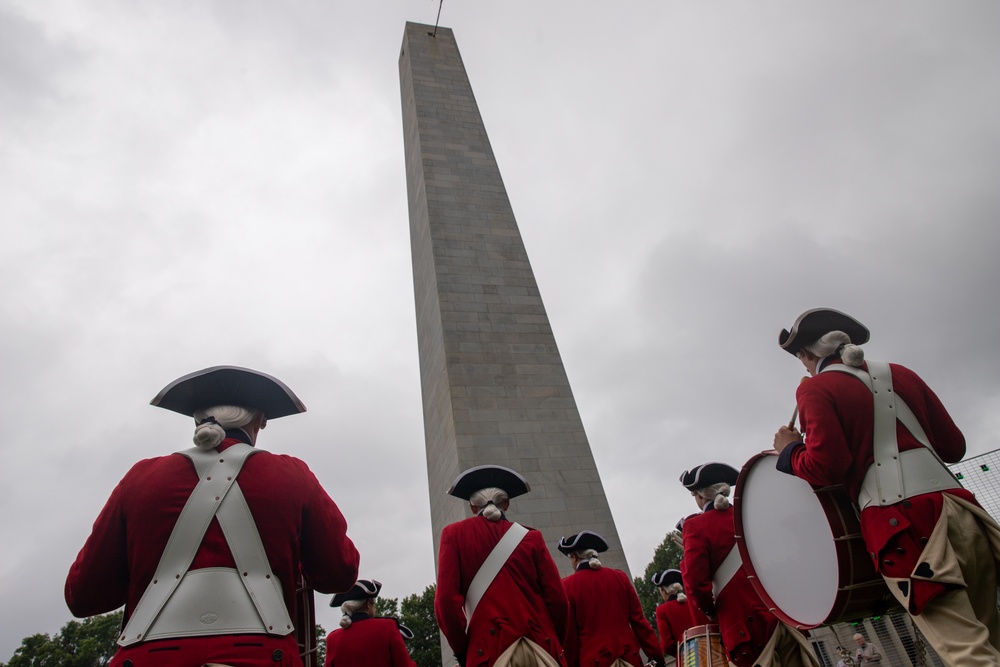 Bunker Hill 250th Anniversary Military Celebration