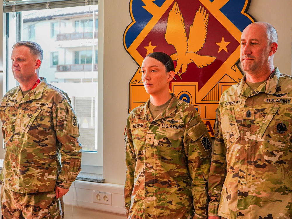 U.S. Army Warrant Officer Anna Reaper Award Ceremony