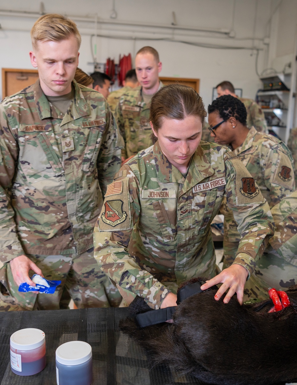 133rd Medical Group Canine Training