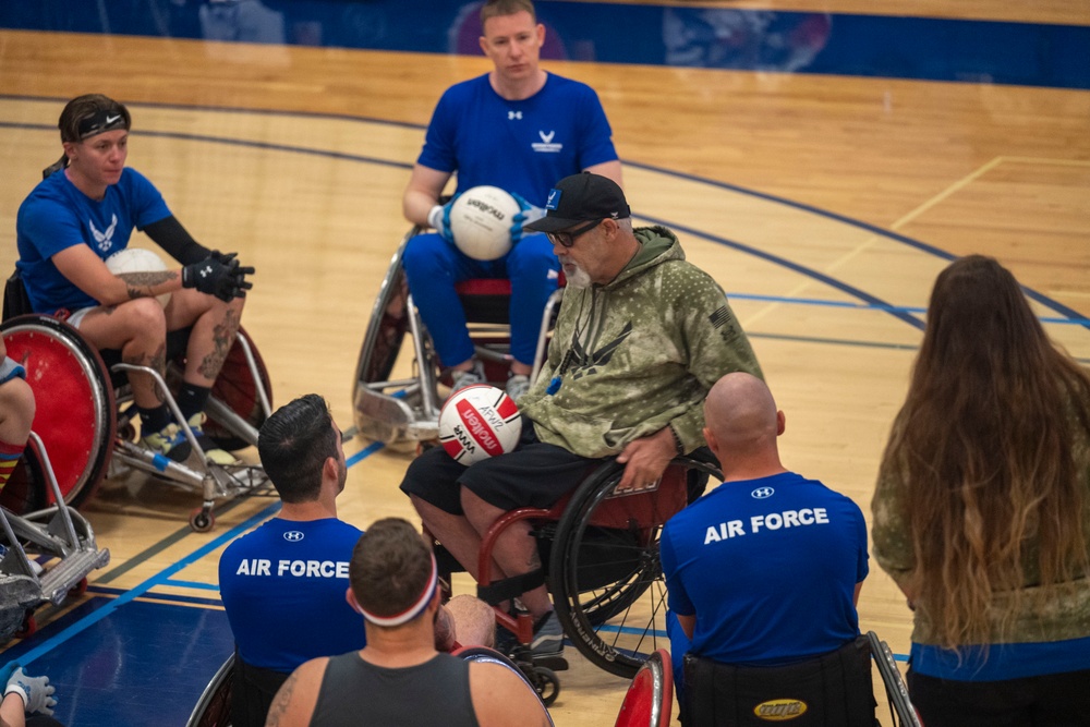 Air Force Warrior Games finish second day of acclimation training
