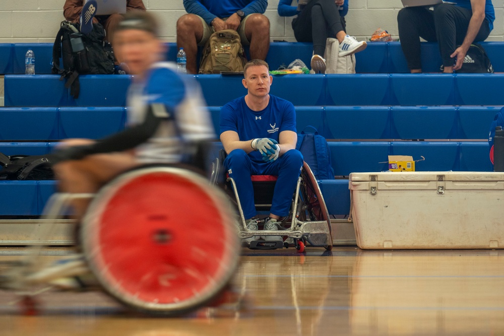 Air Force Warrior Games finish second day of acclimation training