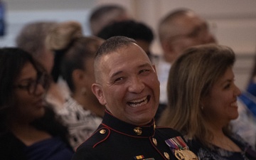 Master Gunnery Sgt. Fernando Llanos' Retirement Ceremony