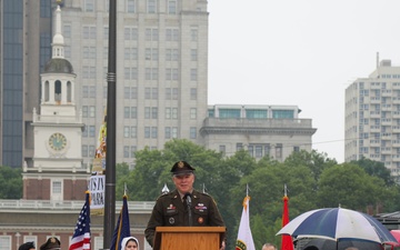Pennsylvania Guard leader celebrates U.S. Army, U.S. Flag birthdays
