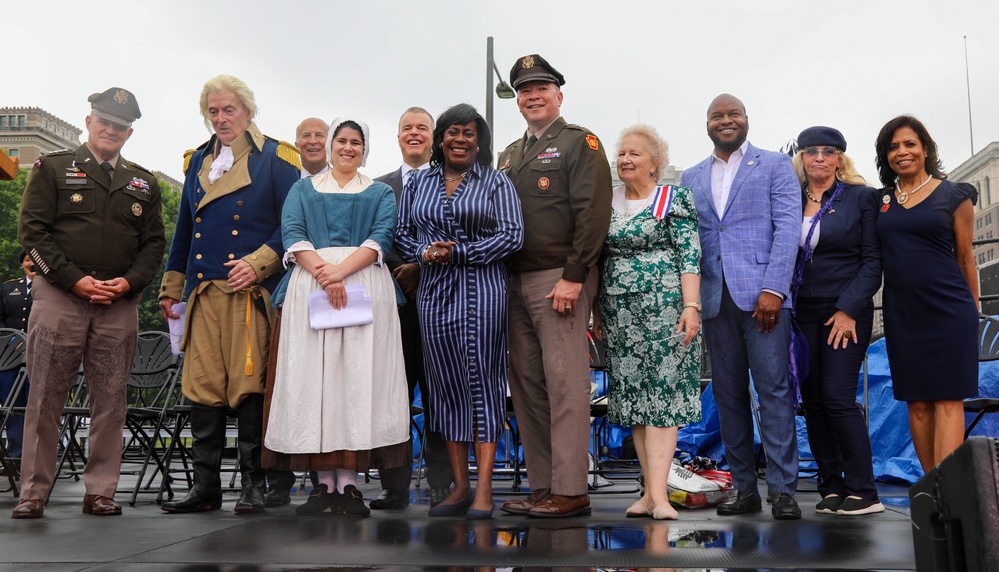 Pennsylvania Guard leader celebrates U.S. Army, U.S. Flag birthdays