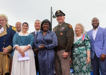 Pennsylvania Guard leader celebrates U.S. Army, U.S. Flag birthdays