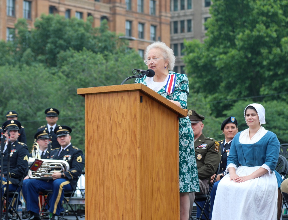 Pennsylvania Guard leader celebrates U.S. Army, U.S. Flag birthdays