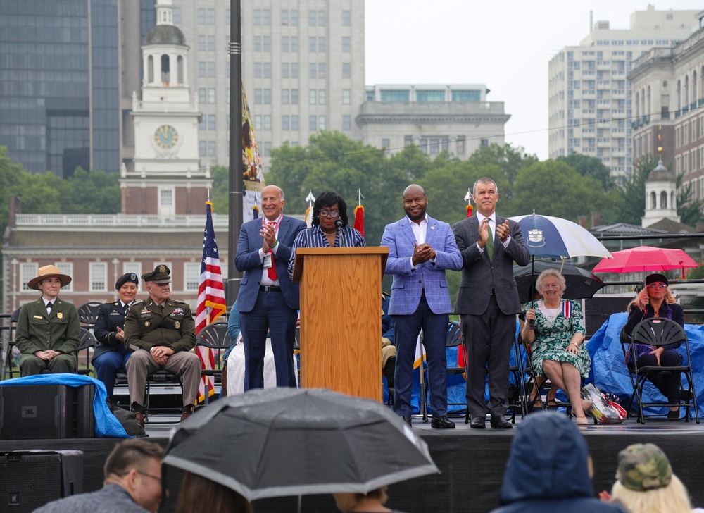 Pennsylvania Guard leader celebrates U.S. Army, U.S. Flag birthdays