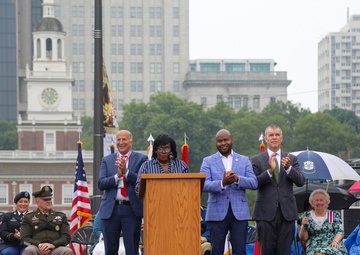 Pennsylvania Guard leader celebrates U.S. Army, U.S. Flag birthdays