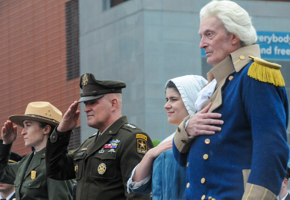 Pennsylvania Guard leader celebrates U.S. Army, U.S. Flag birthdays