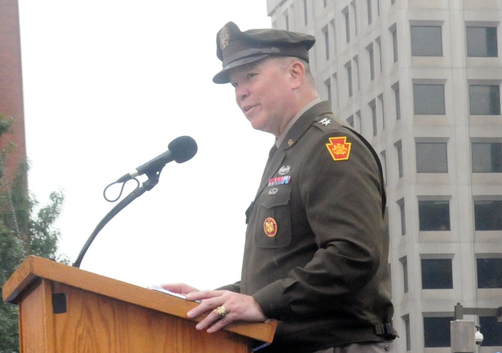 Pennsylvania Guard leader celebrates U.S. Army, U.S. Flag birthdays