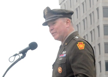 Pennsylvania Guard leader celebrates U.S. Army, U.S. Flag birthdays