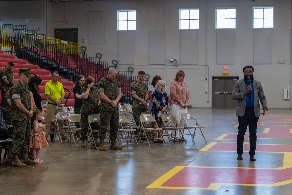 Support Battalion Change of Command Ceremony