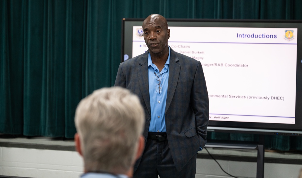 Shaw Air Force Base hosts annual Restoration Advisory Board meeting