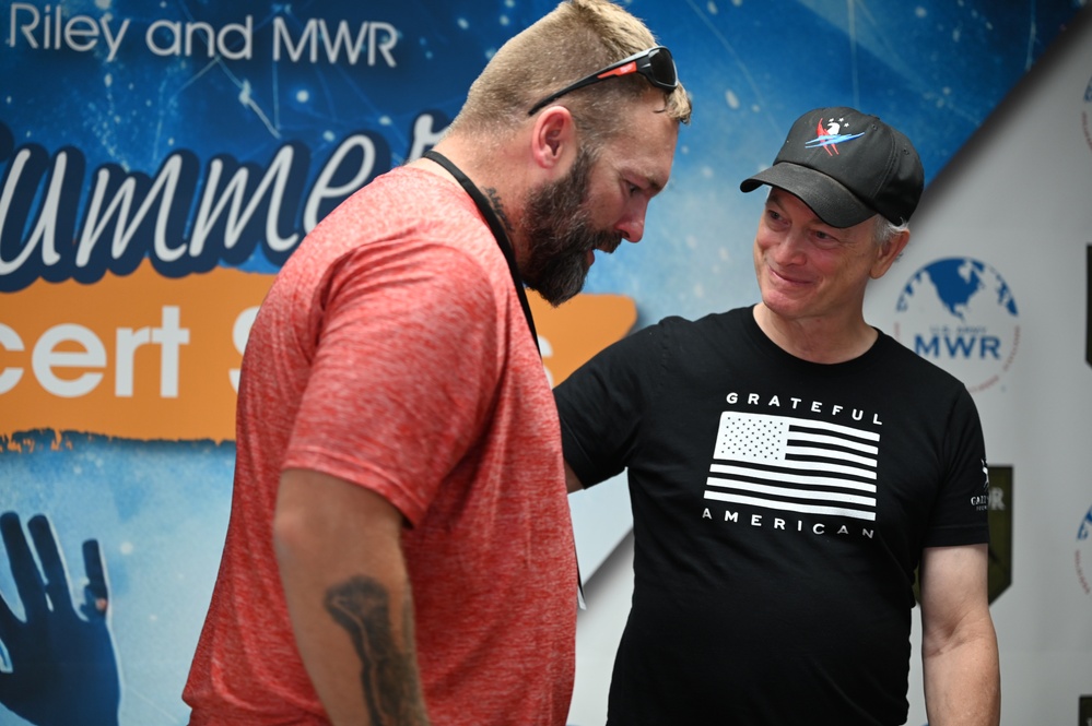 Gary Sinise and The Lt. Dan Band Kick off Fort Riley's 2025 Summer Concert Series
