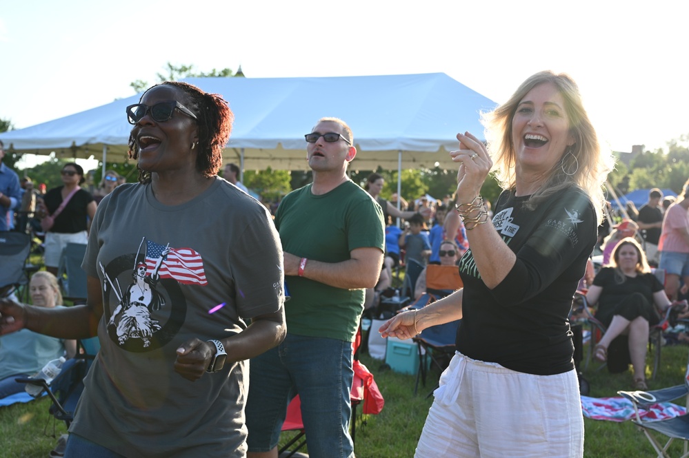 Gary Sinise and The Lt. Dan Band Kick off Fort Riley's 2025 Summer Concert Series
