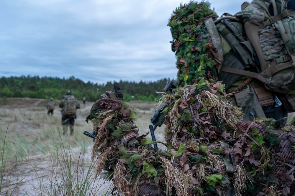 Polish SOF conduct training during BALTOPS25