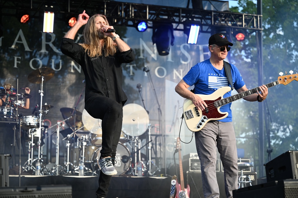 Gary Sinise and The Lt. Dan Band Kick off Fort Riley's 2025 Summer Concert Series