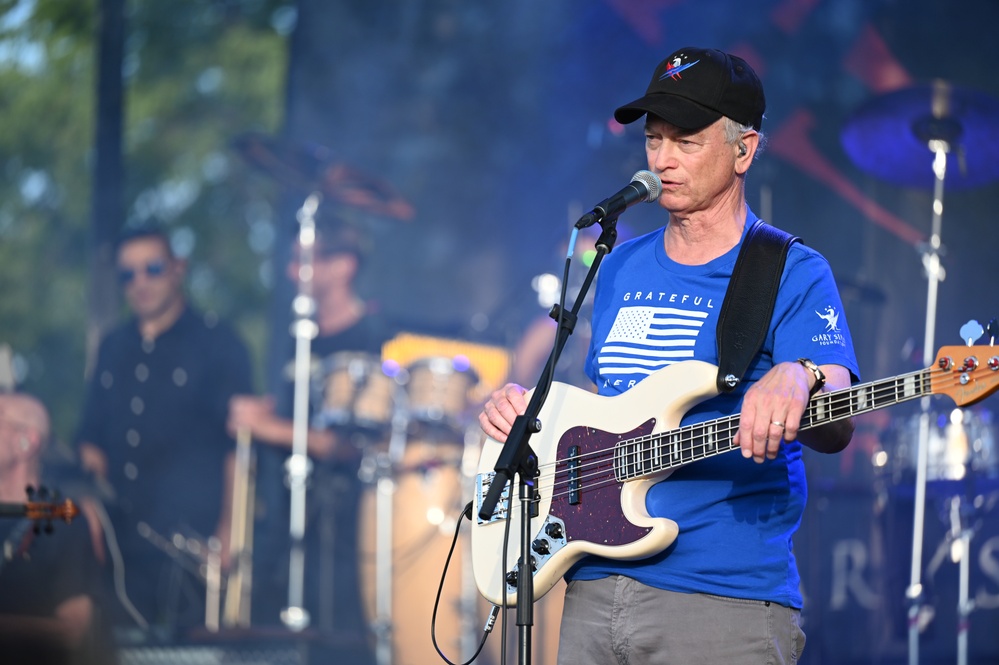 Gary Sinise and The Lt. Dan Band Kick off Fort Riley's 2025 Summer Concert Series