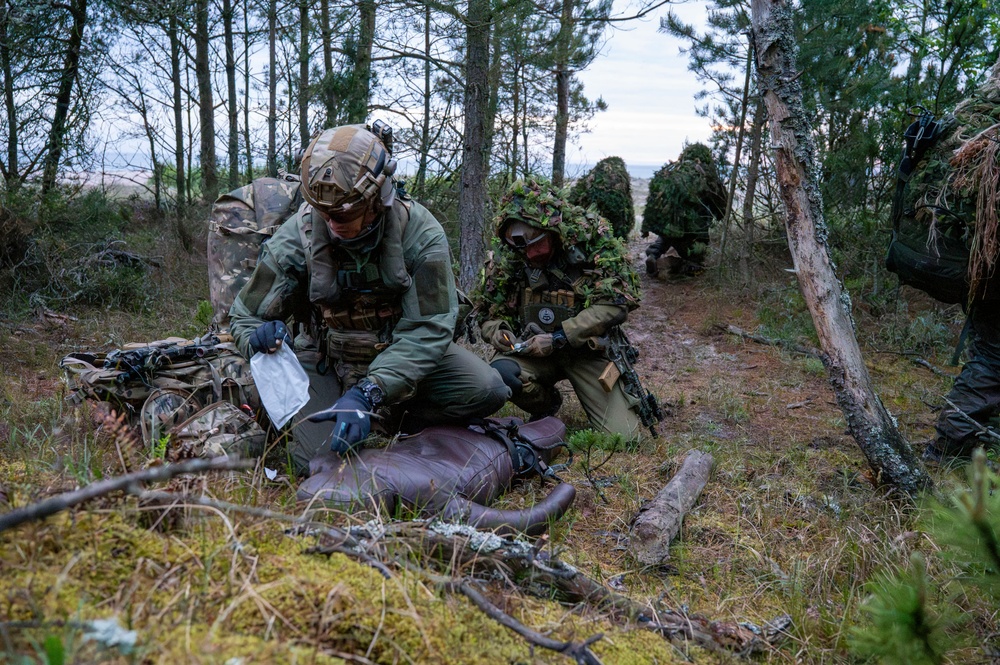 Polish SOF conduct training during BALTOPS25