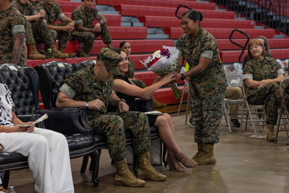 Support Battalion Change of Command Ceremony