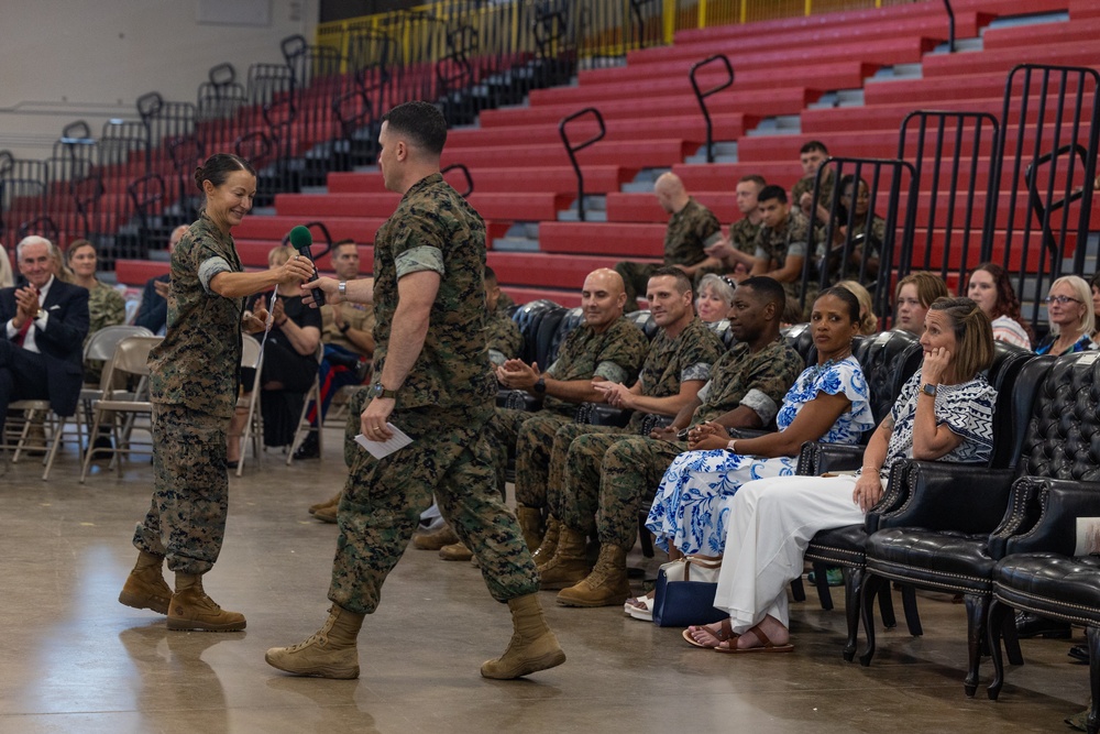 Support Battalion Change of Command Ceremony